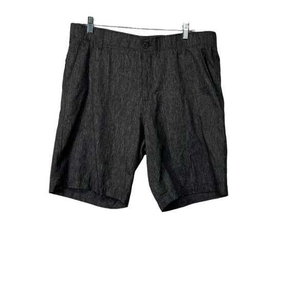 Swiss tech gray elastic waist golf style shorts 38 - Picture 3 of 16